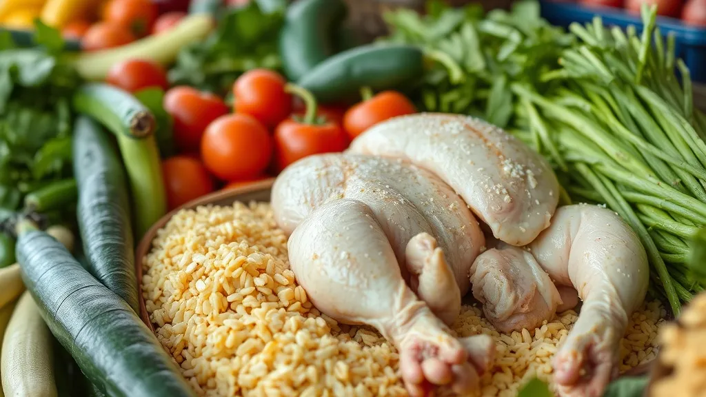 Legumes Caem, mas Frango e Arroz Sobem nos Preços de Agosto